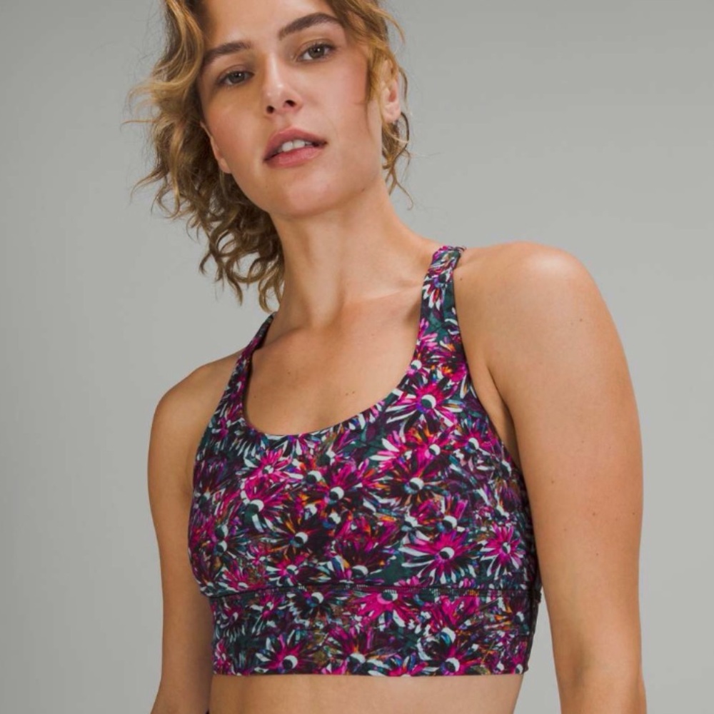 Lululemon Energy Longline Bra Medium Support Size 4